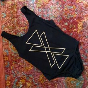 Urban Outfitters graphic bodysuit